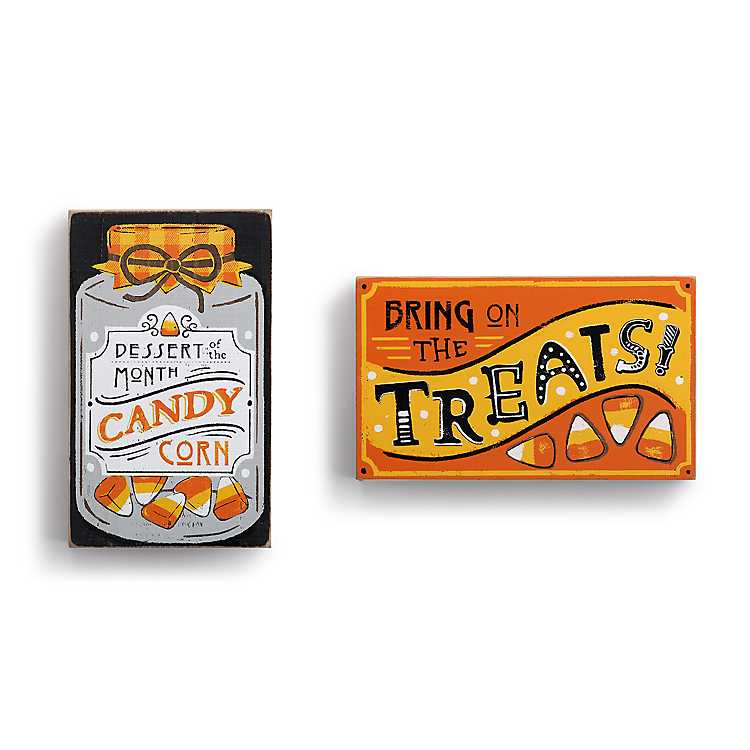 Candy Corn Set of 10 Halloween Decoration Wall Decals