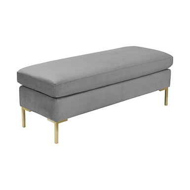 Gray Hardy Pillow Top Bench Kirklands