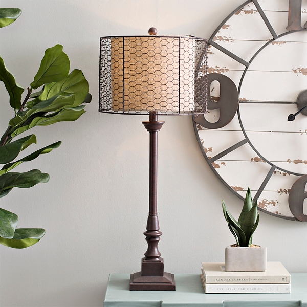 wire table lamp shade