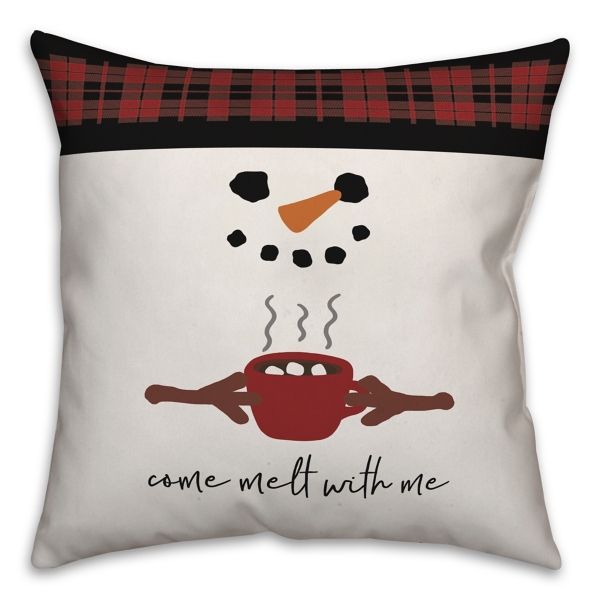 plush christmas pillows