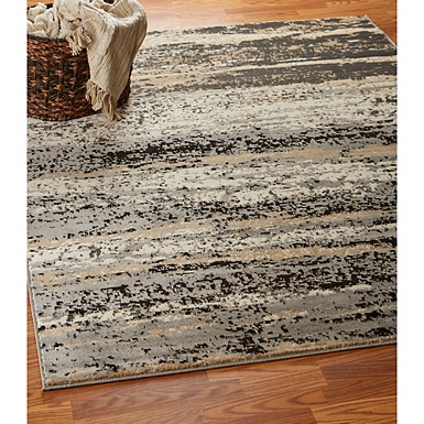 Contemporary Abstract Infinity Area Rug 5x7 Kirklands