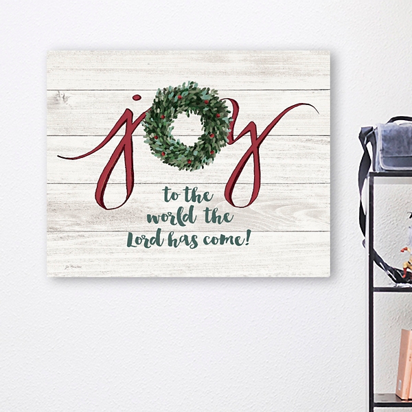 Joy To The World, Lord Has Come Canvas Art Print | Kirklands Home