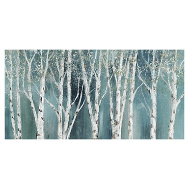 Whispering Birch Framed Canvas Art Print | Kirklands Home