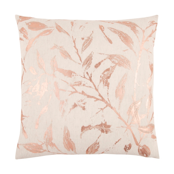 rose gold pillow shams