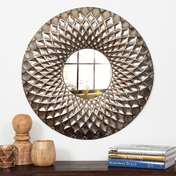 round wall mirror