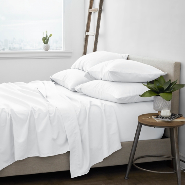 White Ultra Soft 6-pc. King Sheet Set