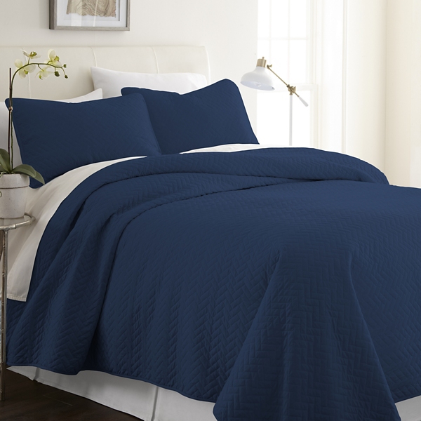 navy coverlet queen