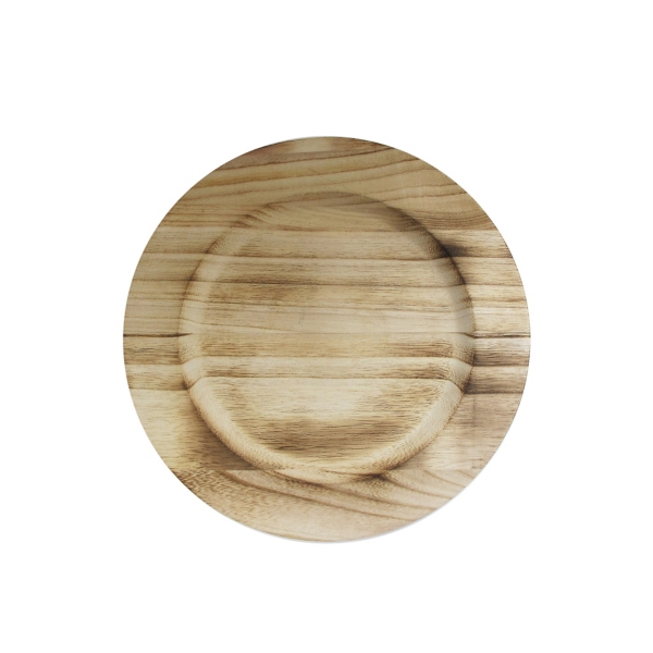 Natural Fired Wooden Charger Kirklands