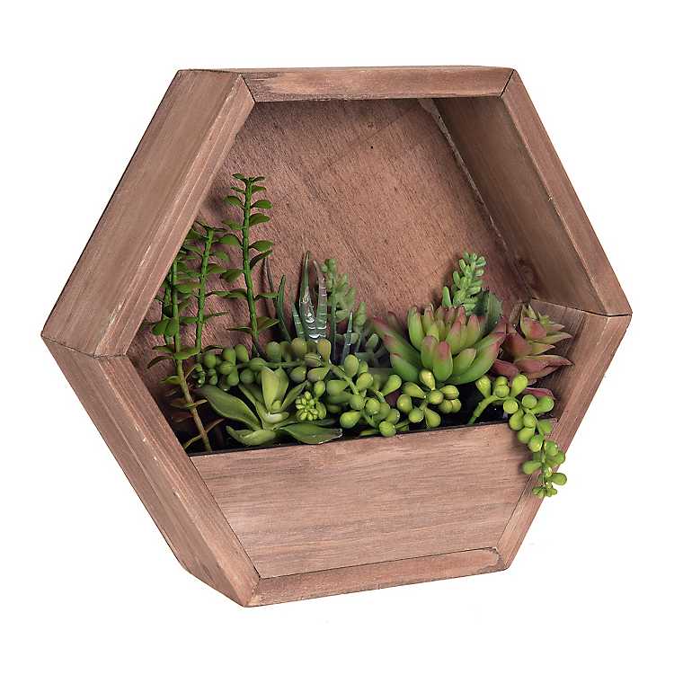 Details about   Garden Fawn Wooden Flower Pot Planter Succulent Container Home Ornament Decor 