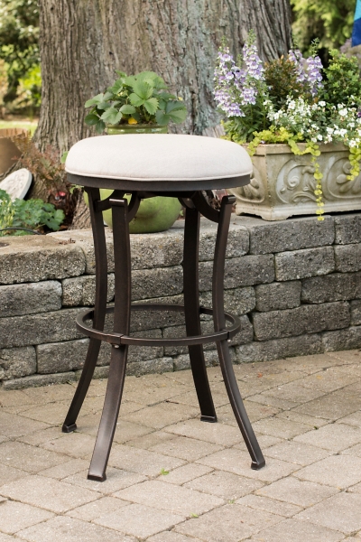 Midnight Mocha Backless Ash Outdoor Counter Stool Kirklands Home