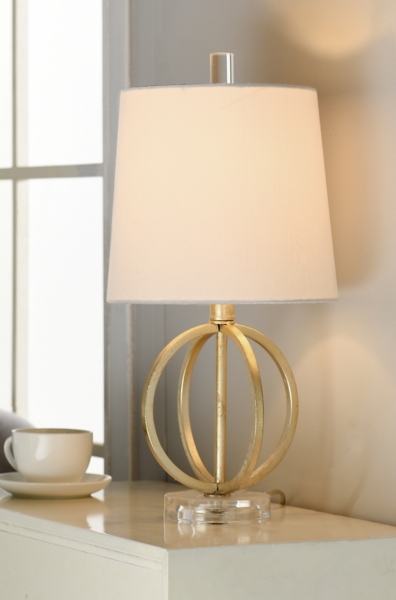 gold base table lamps