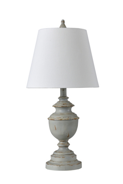 Distressed Blue Table Lamp Kirklands