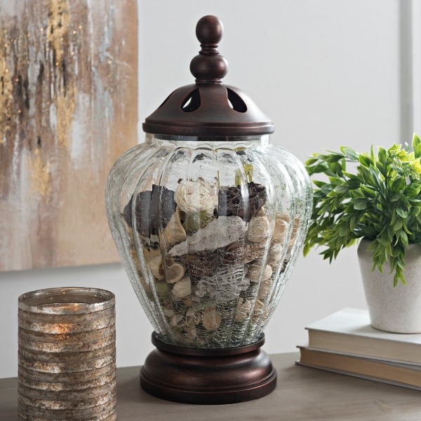 Pot Pourri in glass jar