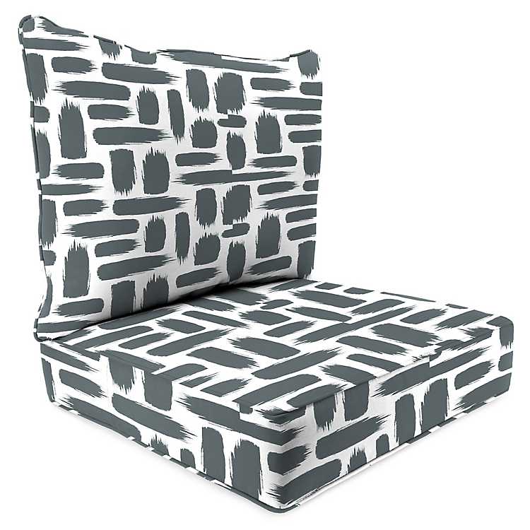 Pc Outdoor Deep Seat Cushion, Deep Outdoor Cushions