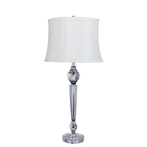 chrome ball table lamp