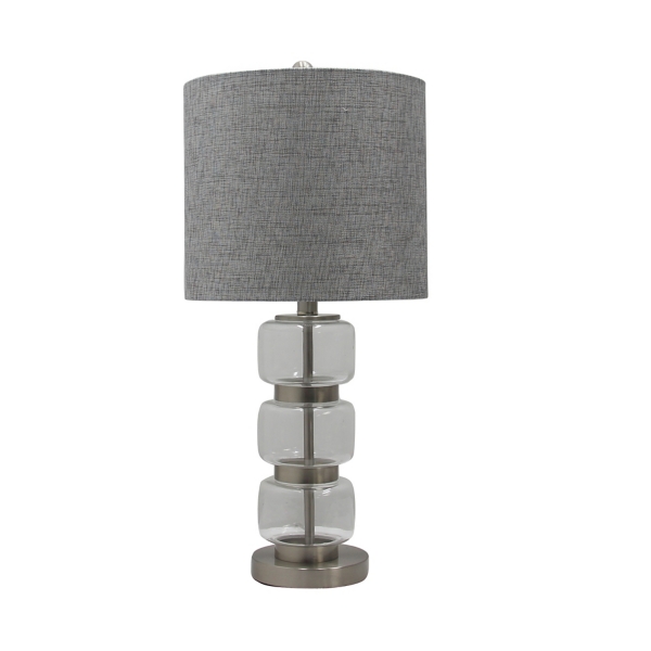 brushed metal table lamps