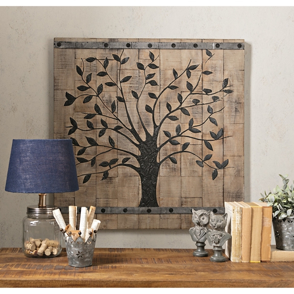 Wooden Tree Of Life Wall Plaque Kirklands