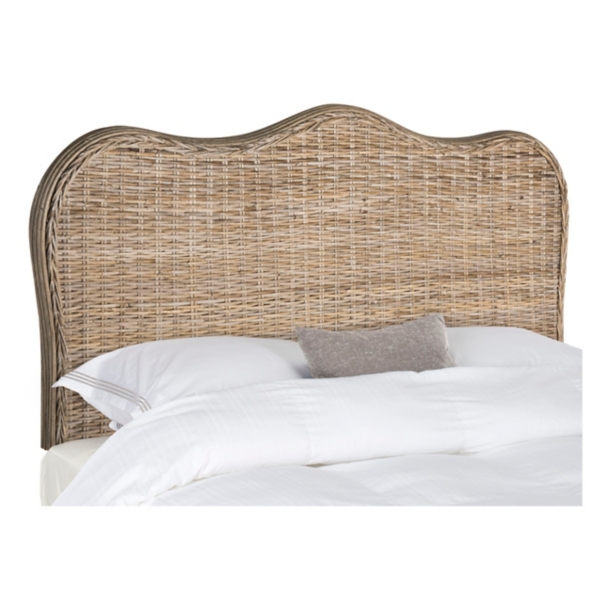 Wicker full online bed frame