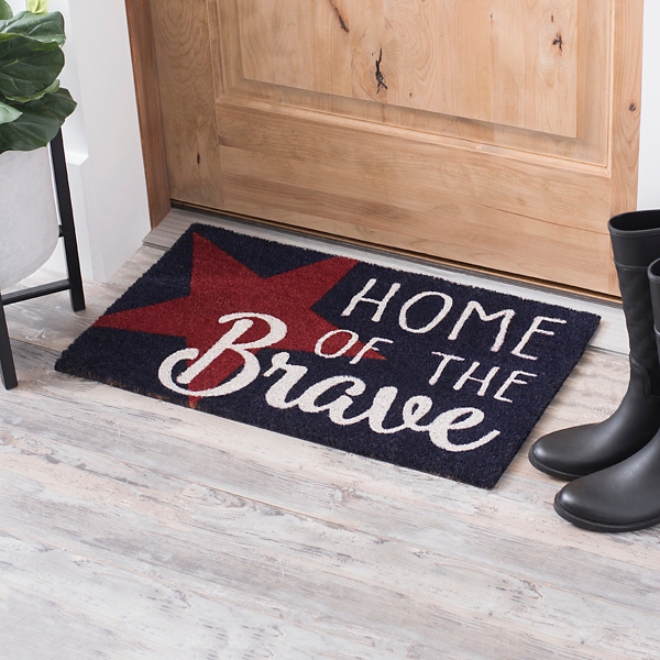 Home of the Brave Coir Doormat Kirklands Home