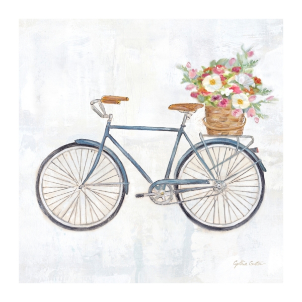 canvas bike basket