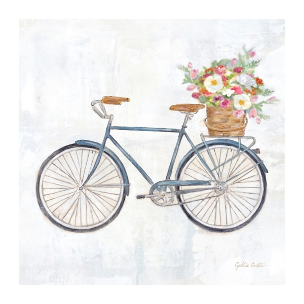 vintage bicycle with basket