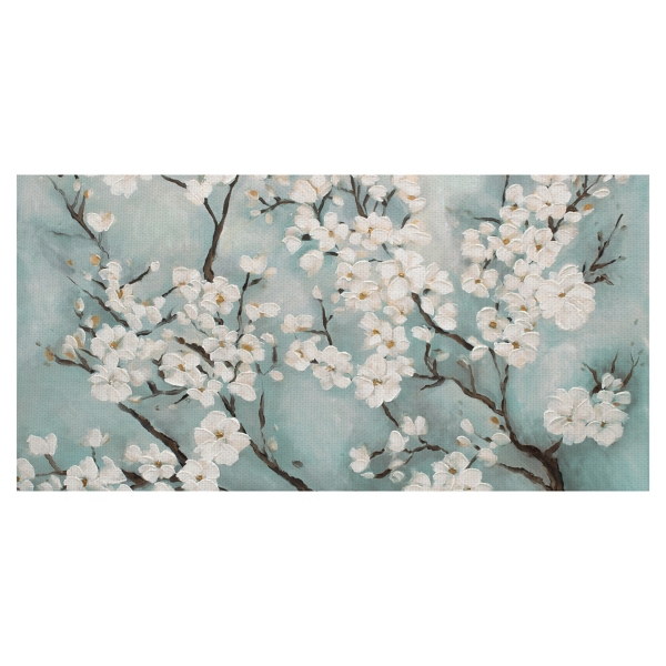 Ivory Cherry Blossoms Canvas Art Print Kirklands