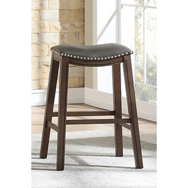 Teal Ella Saddle Counter Stool With, Belham Living Hutton Backless Extra Tall Bar Stool