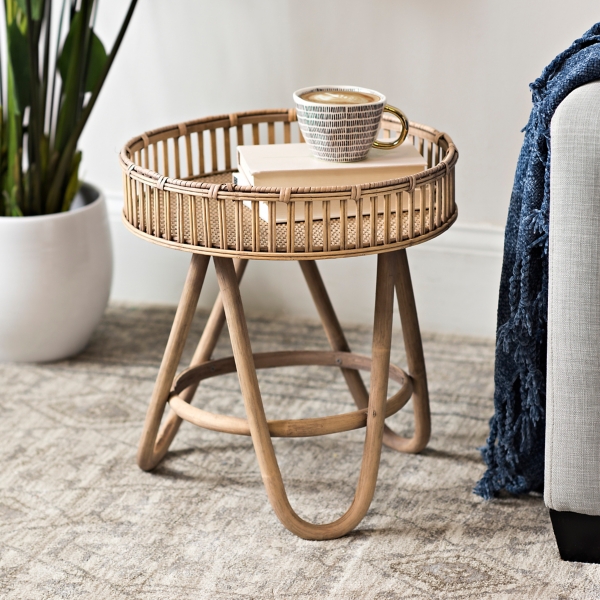 rattan end table target