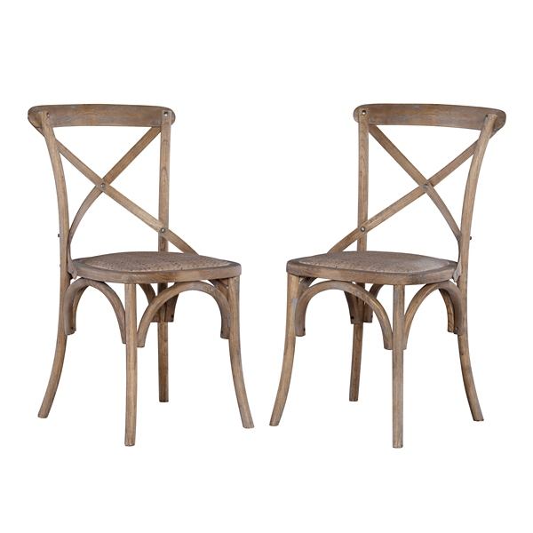 King Louis Back Side Chair Set of 2 French Country Dining Chairs