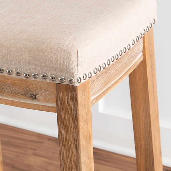 Riverdale Acacia Wood Counter Stool