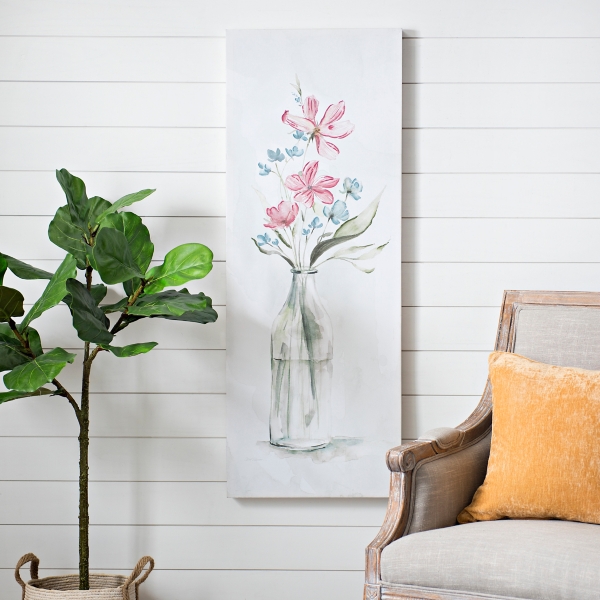 Country Charm Floral Canvas Art Print Kirklands Home