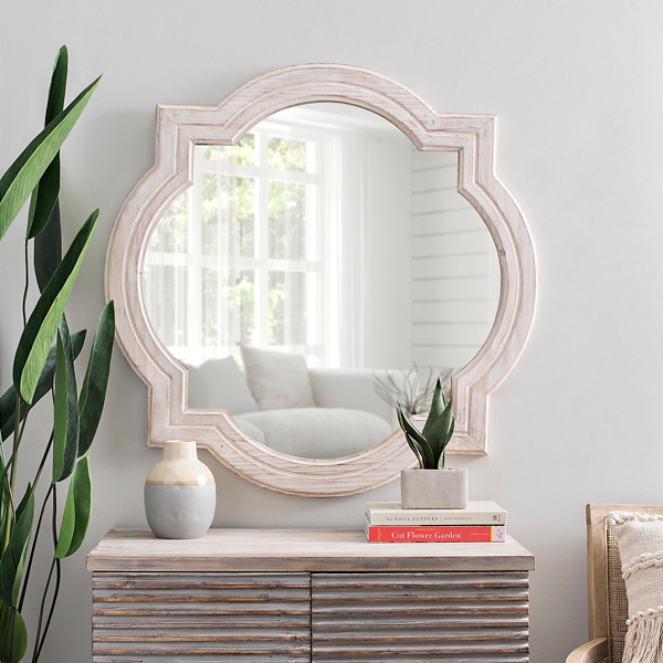 decorative bathroom wall mirrors