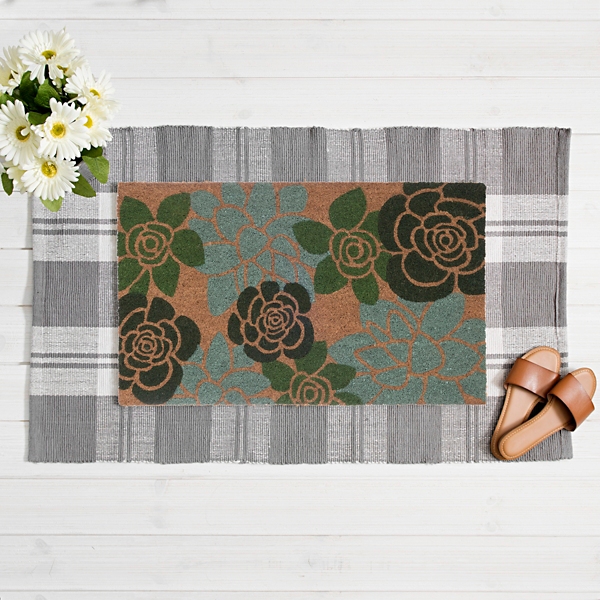 All Over Succulent Doormat Kirklands Home