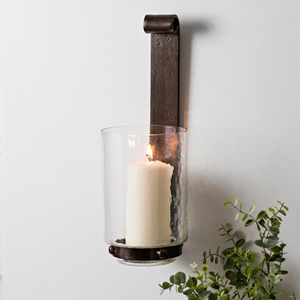 Sophie réz Rendszeresség candle glass sconce Rezidencia minta sós