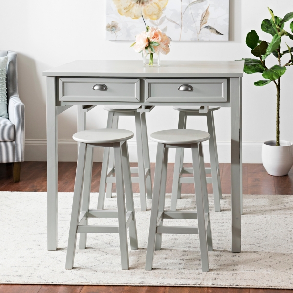 kitchen table with stools