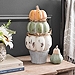 Harvest Colors Stacked Pumpkins Statue