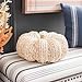 White Corn Leaf Pumpkin, 12 in.