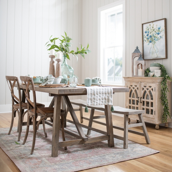 Kirklands farmhouse store dining table