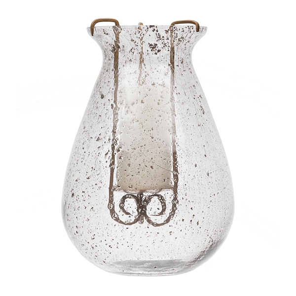 Seeded Glass Hurricane Kirklands Home