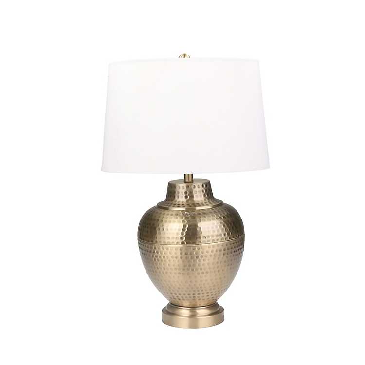 Hammered Brass Urn Table Lamp Kirklands, Antique Brass Urn Table Lamp