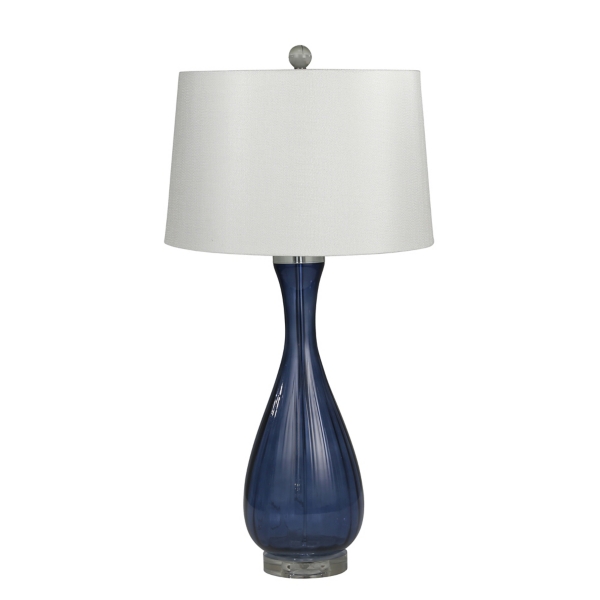 dark blue bedside lamps