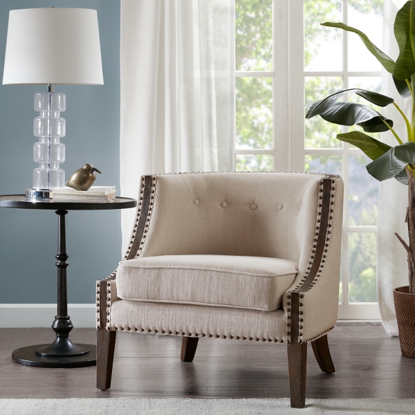 Nailhead best sale accent chair