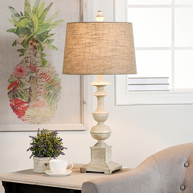 French country store table lamps