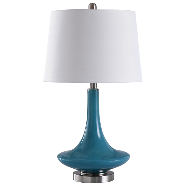 blue lamp