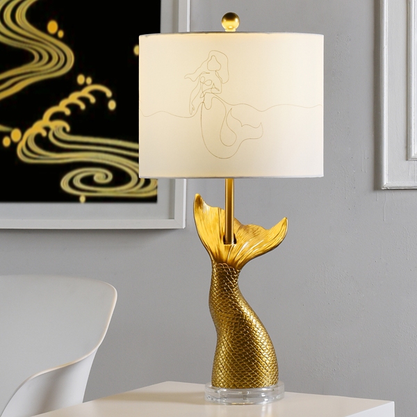 mermaid table lamp