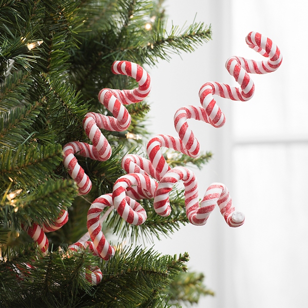 Candy Cane Swirl Tree Pick Kirklands