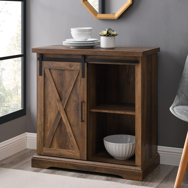 barn door cabinet