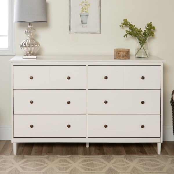 White Dresser With Wood Drawers The Best Bedroom Dressers For Less   206619 3