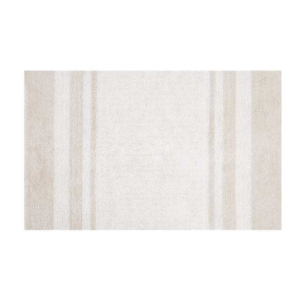 Taupe High Pile Marshmallow Bath Mat, 30 in.