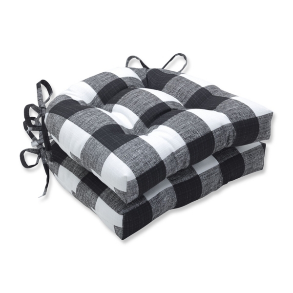 Buffalo Check Chair Cushion